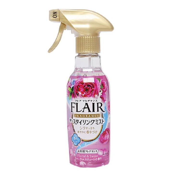 Xịt Thơm Quần Áo Nhật Bản Hương Hoa 270ml (Tặng Cafe Macca)