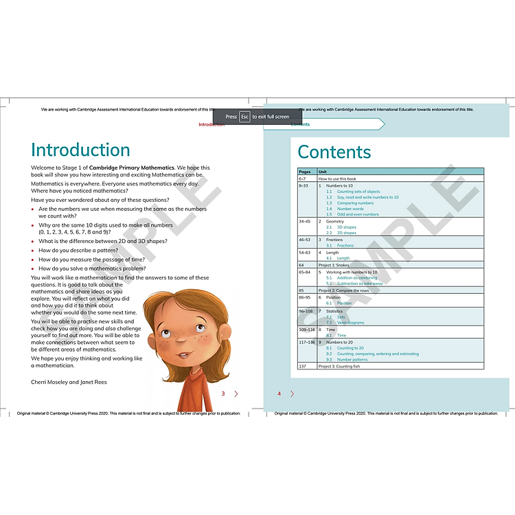 Cambridge Primary Mathematics Learner's Book 1 With Digital Access (2nd Edition) - Ảnh 6
