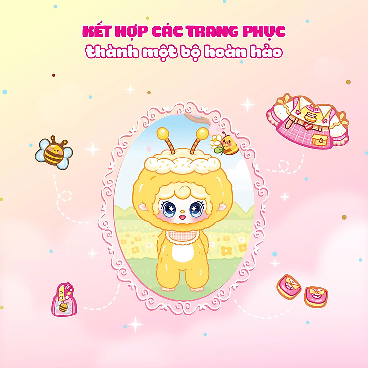 Mini Fashion - Sách Bóc Dán Sticker Cho Bé Gái (100+ Stickers Dễ Thương) - Ảnh 4