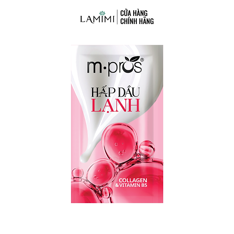 Hấp Dầu Lạnh M.pros Keratin, Collagen và Vitamin B5 Phục Hồi Tóc Hư Tổn