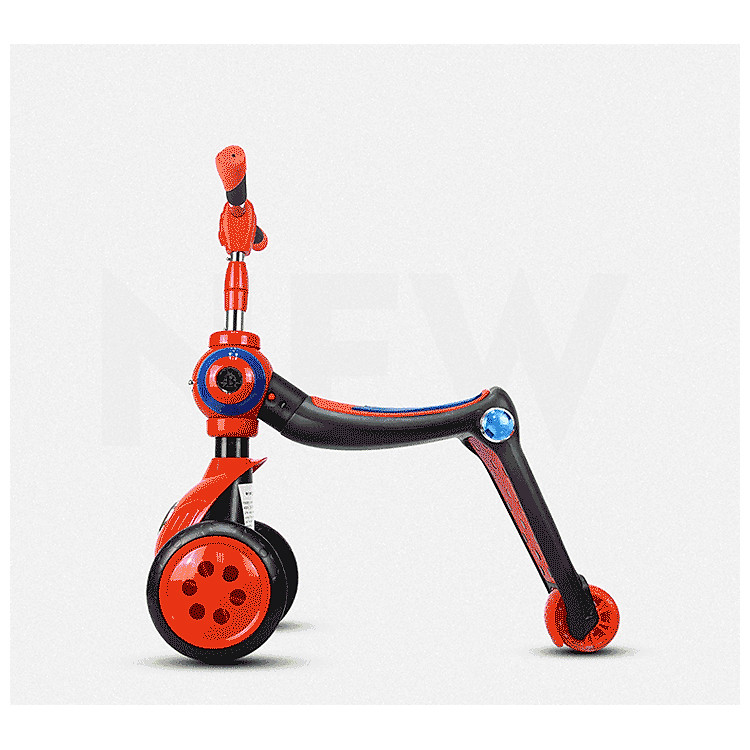 Xe trượt Scooter chòi chân đa năng 2 trong 1