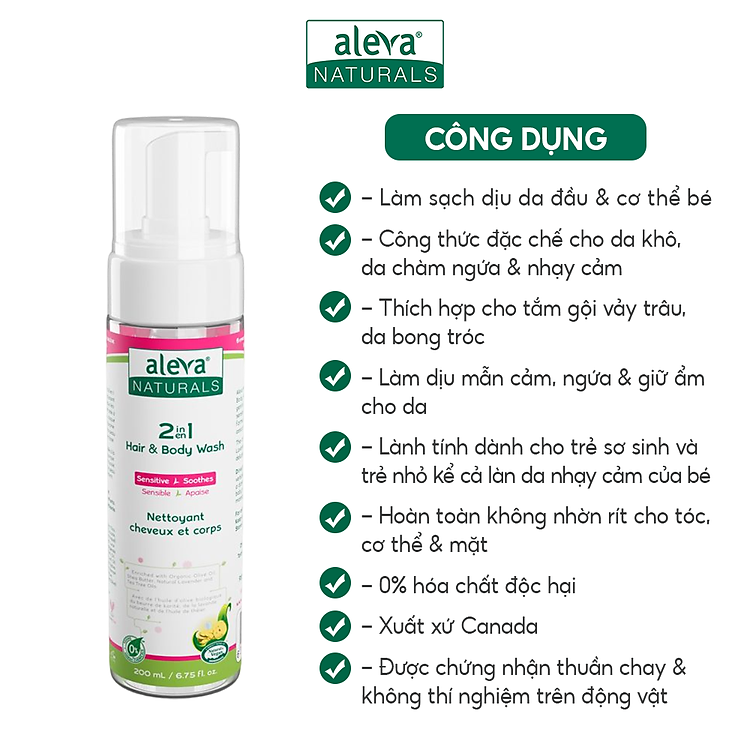 Sữa tắm gội dưỡng ẩm cho bé Chính hãng Ưu đãi - Hình ảnh 4
