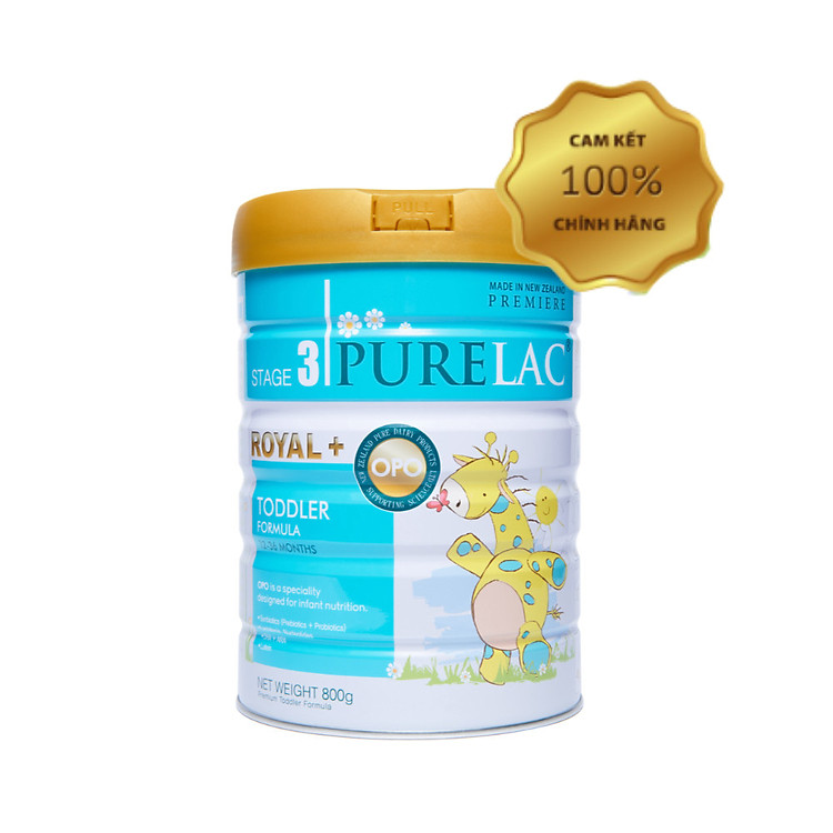 Sữa bột PURELAC 3 800g nhập khẩu Uy tín Giá rẻ - Hình ảnh 2