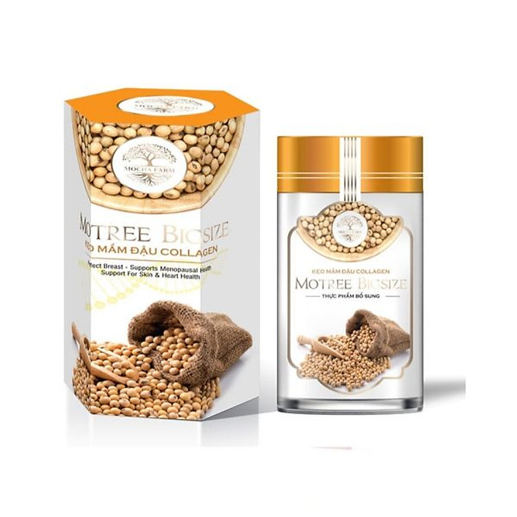Kẹo mầm đậu Collagen MOTREE BIGSIZE