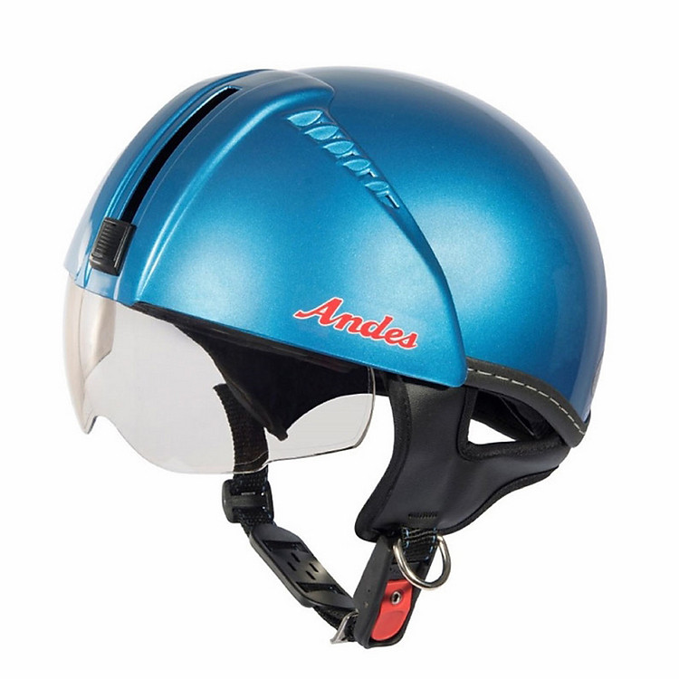 Mũ Bảo Hiểm Andes Nửa Đầu Kính Giấu 3S181 Bóng
