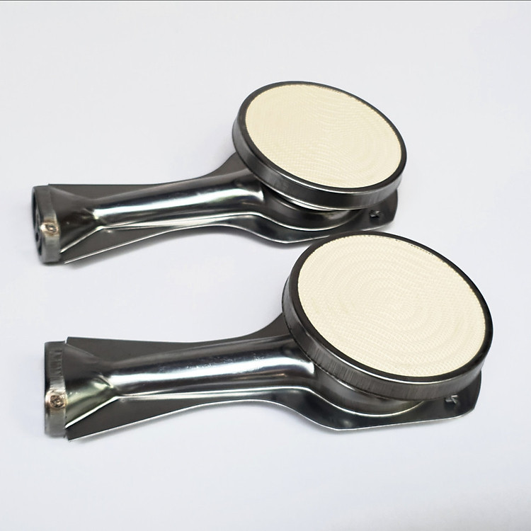 Combo 2 điếu inox hồng ngoại thay thế cho bếp gas đôi duơng ( trắng ) - Hàng chính hãng