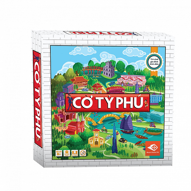 Cờ Tỷ Phú Việt Nam - Trò chơi gia đình rèn luyện tư duy tài chính hay nhất mọi thời đại