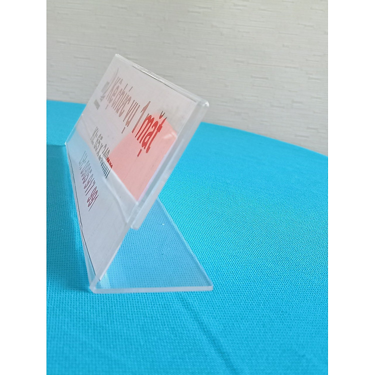 Kệ Mica Chức Vụ 1 Mặt Nhỏ A01 (6.5 x 18cm) - Ảnh 4