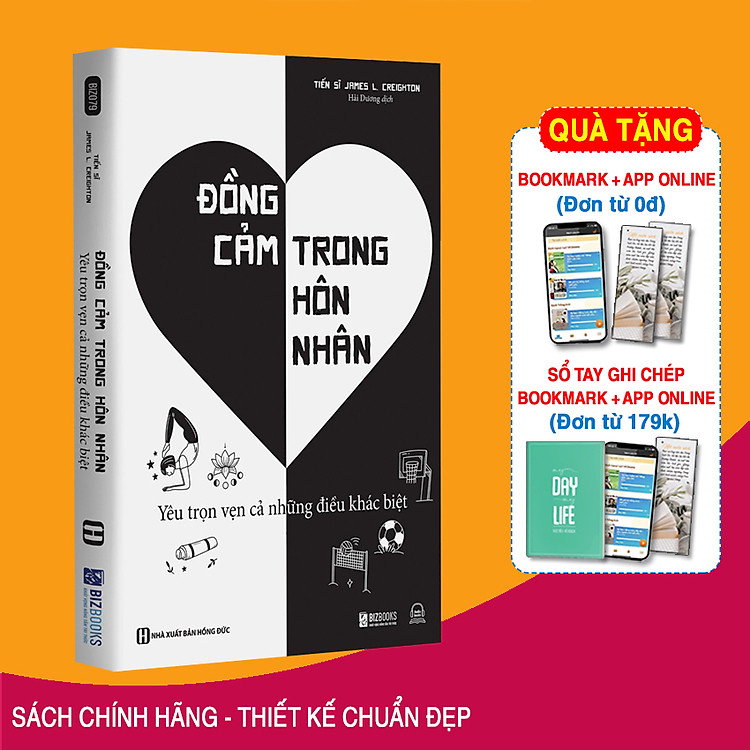 Mua tại Newshop: Đồng Cảm Trong Hôn Nhân: Yêu Trọn Vẹn Cả Những Điều Khác Biệt