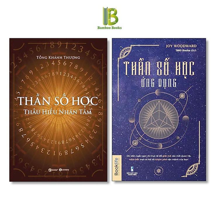 Sách - Combo 2 Cuốn: Thần Số Học - Thấu Hiểu Nhân Tâm + Thần Số Học Ứng Dụng