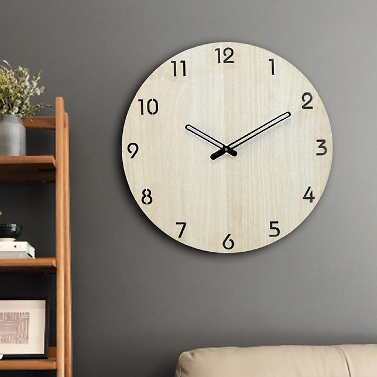 Đồng hồ Gỗ treo tường độc đáo SB028 thiết kế mới