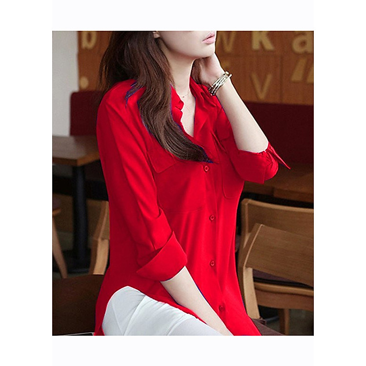 Áo Sơ Mi Nữ Thanh Lịch