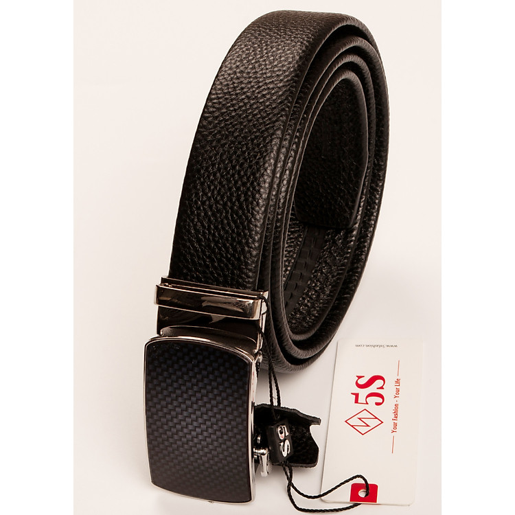 Thắt Lưng, Dây Nịt Nam 5S (DLTK001HTK92-03) (125cm x 3,5cm) 100% Da Bò Cao Cấp