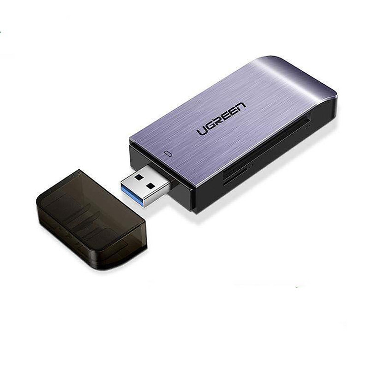Đầu Đọc Thẻ SD/TF/MS/CF Chuân USB 3.0 A - Chính Hãng Ugreen 50541