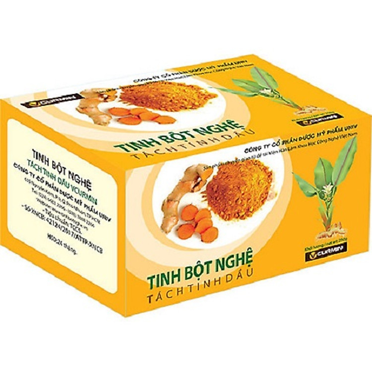 Tinh Bột Nghệ Vcurmin Viện Khoa Học Công Nghệ (100g)