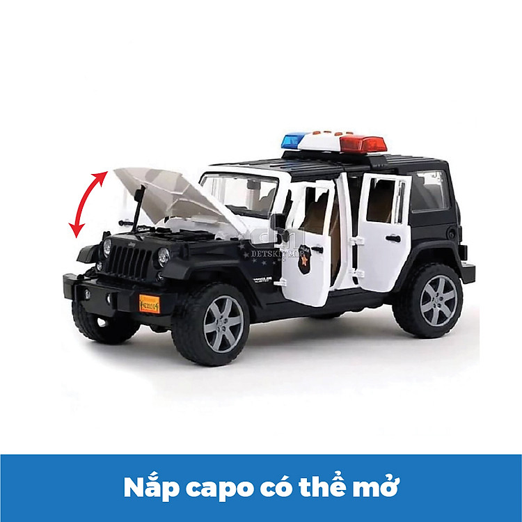 Đồ Chơi BRUDER Xe Cảnh Sát 1:16 Chính hãng Tiết kiệm - Hình ảnh 3