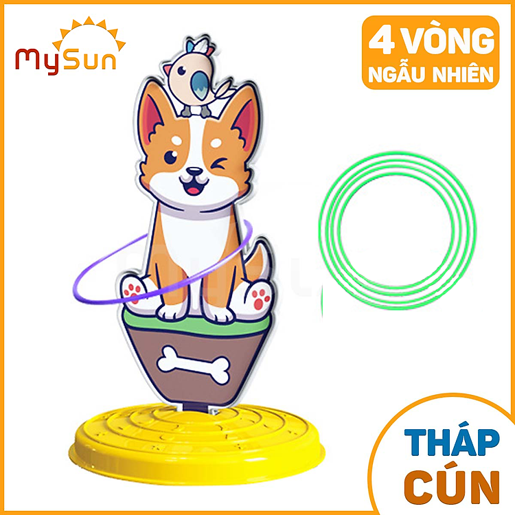 Mua tại Tiki: Bộ đồ chơi NÉM VÒNG cổ chai MySun Chính hãng Giá rẻ