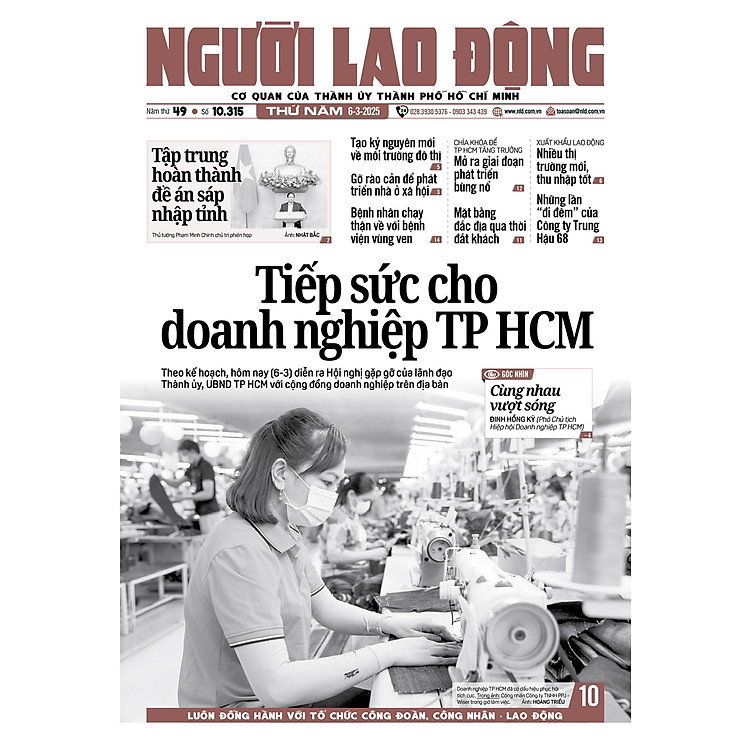 Nhật báo Người Lao Động từ ngày 03-03-2025 đến 09-03-2025 - Ảnh 4