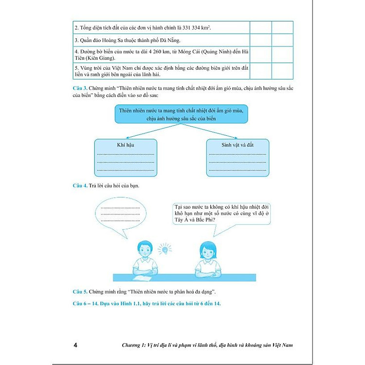 Phát Triển Năng Lực Địa Lí 8 (Theo Chương Trình GDPT Mới) - Ảnh 5