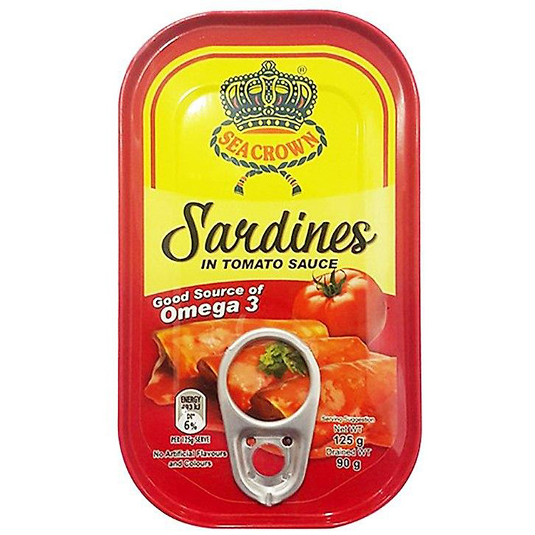 Cá Trích Sốt Cà Seacrown Lon 125g