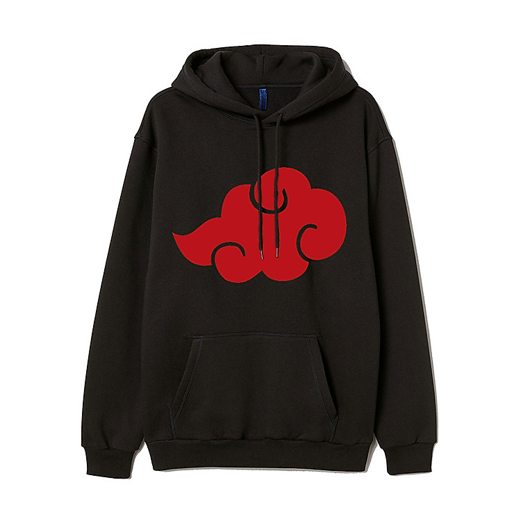 Áo Hoodie Biểu Tượng Akasuki Naruto Anime