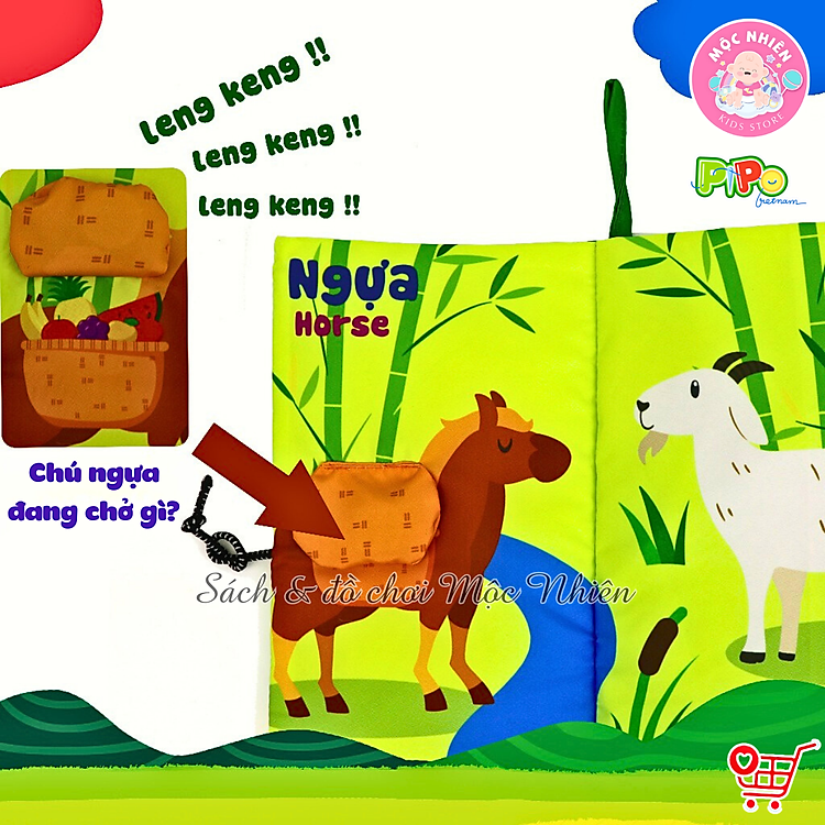 Đồ Chơi Giáo Dục Sớm - Đuôi Con Vật Chính hãng Tiết kiệm - Hình ảnh 5