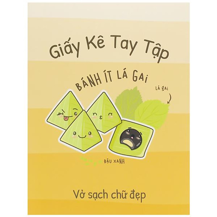 Giấy Kê Tay Tập Bánh Việt – The Sun – Màu Cam