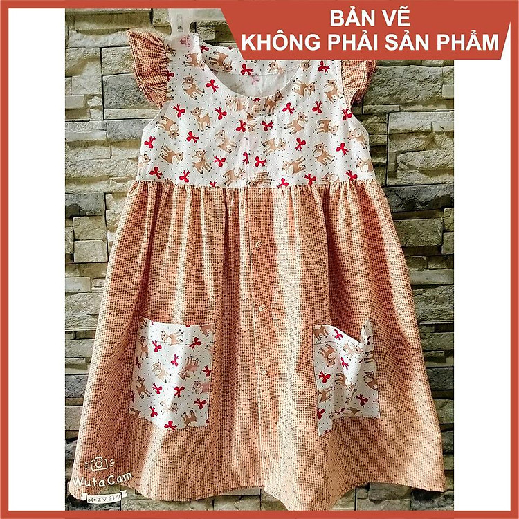 Rập đầm cánh tiên cho bé - Giấy A0 R400 (6 chiếc) - Ảnh 6