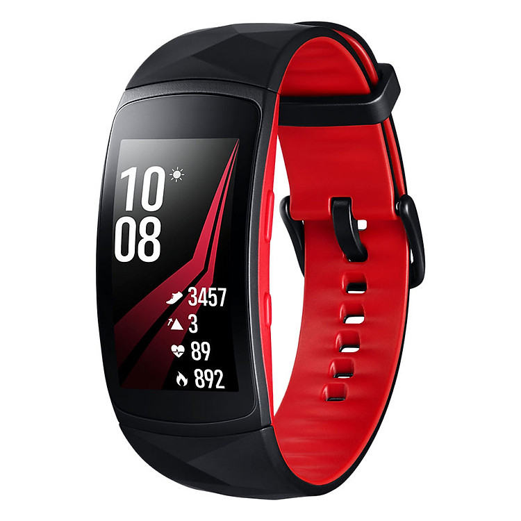 Đồng Hồ Thông Minh Samsung Gear Fit2 Pro - Hàng Chính Hãng - Đen