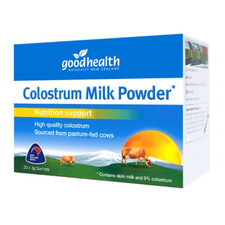 Sữa non Goodhealth Colostrum Milk Powder (hộp 60g) - Nâng cao sức đề kháng, hỗ trợ tăng cường sức khỏe