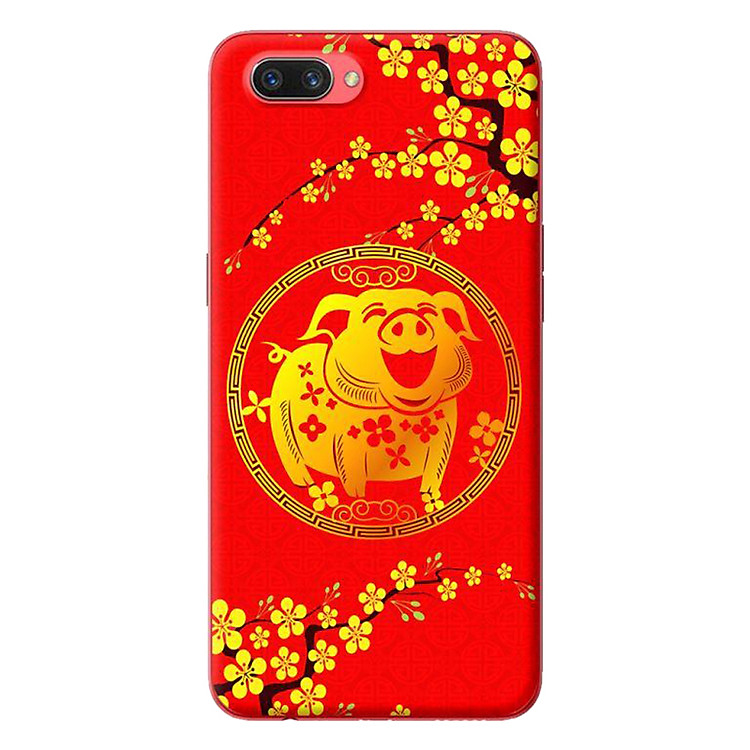 Ốp Lưng Dành Cho Điện Thoại Oppo A3S và Realme C1 - Mẫu Tết 8