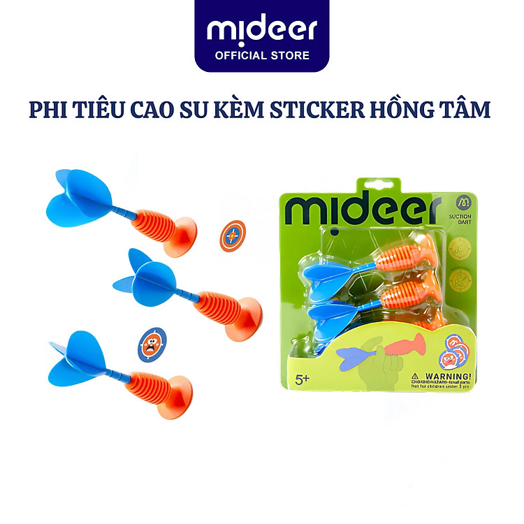 Tìm mua tại Avakids: Bộ ném tiêu cao su Mideer - Ngập tràn khuyến mãi