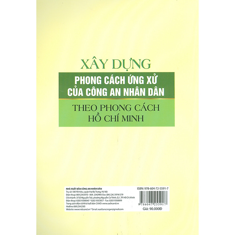 Xây Dựng Phong Cách Ứng Xử Của Công An Nhân Dân Theo Phong Cách Hồ Chí Minh - Ảnh 2