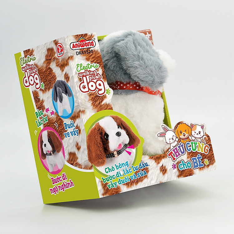 Mua Chó bông Duka DK81320 cho bé Chính hãng Giá tốt - Hình ảnh 2