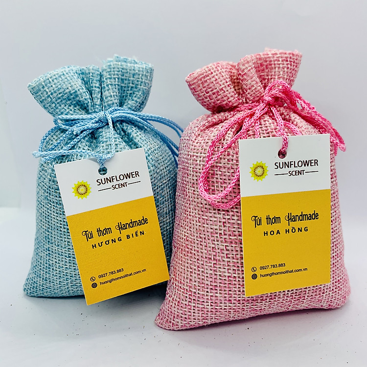 Combo 2 Túi thơm Sunflower Hoa Hồng và Hương Biển