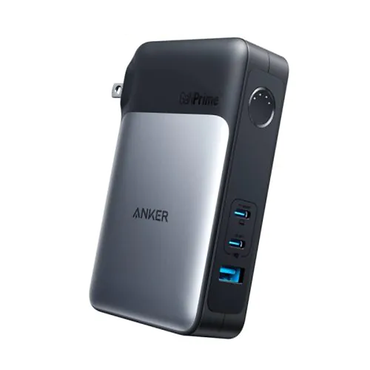 Pin Sạc Dự Phòng kiêm Adapter 2 Trong 1 Anker 733 A1651 GaNPrime PowerCore 65W 10000mAh 2 Cổng Type-C và USB-A Sạc Nhanh Macbook, Laptop, Điện Thoại - Hàng Chính Hãng