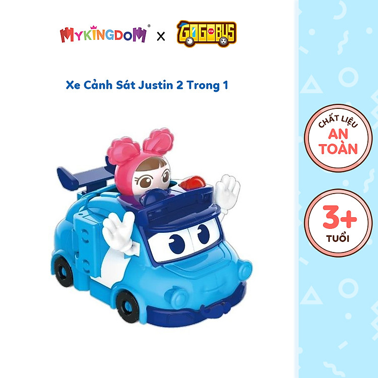 Mua tại Tiki: Mua Đồ Chơi GOGO BUS Xe Cảnh Sát Chính hãng Giá tốt
