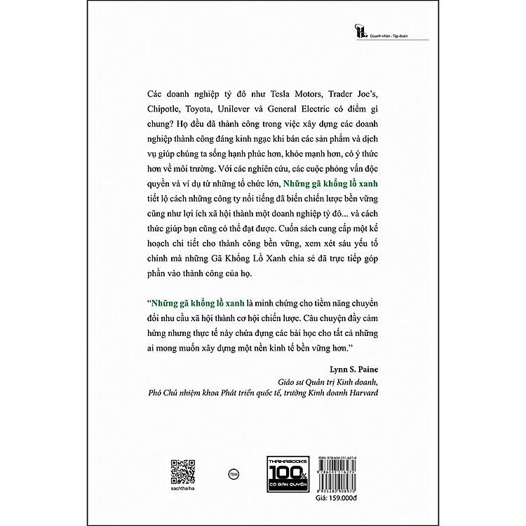 Gã Khổng Lồ Xanh: Doanh Nghiệp Bền Vững - Ảnh 2