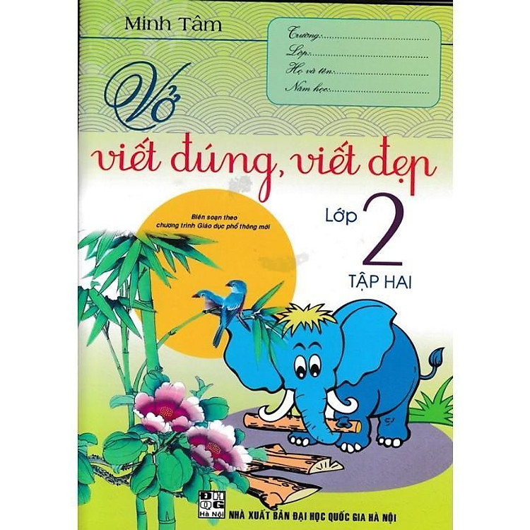Vở Viết Đúng, Viết Đẹp Lớp 2 - Ảnh 5
