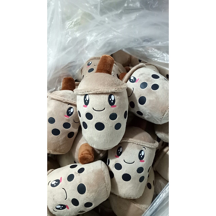 Gấu bông trà sữa mini 15cm màu nâu Chính hãng Tiết kiệm - Hình ảnh 3