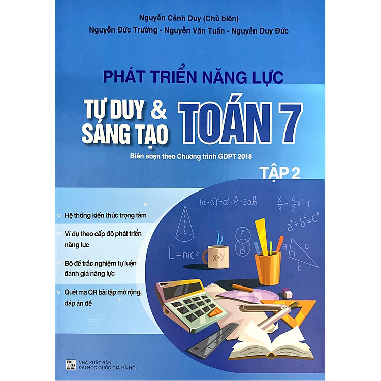 Phát Triển Năng Lực Tư Duy Và Sáng Tạo Toán 7 - Tập 2 (Biên Soạn Theo Chương Trình Giáo Dục Phổ Thông 2018) - Ảnh 2