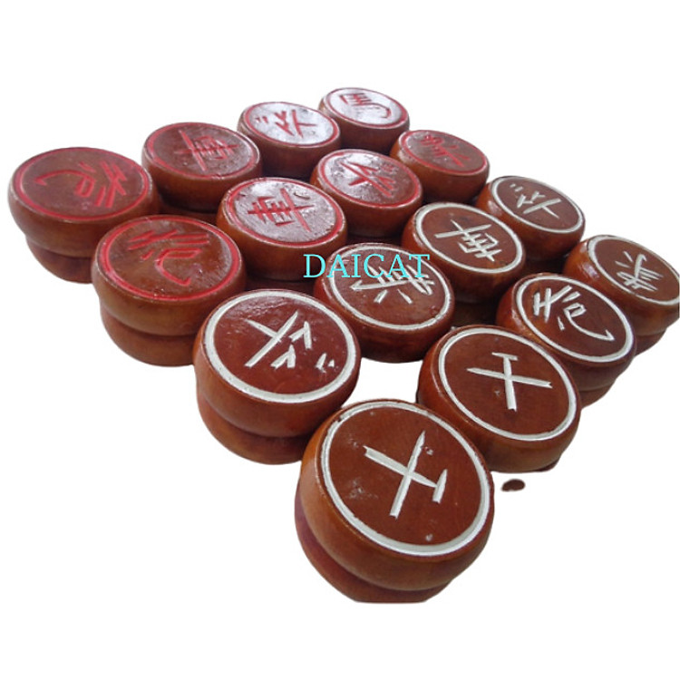 Mua Cờ tướng gỗ nhãn 3,5cm tại MINH Crafts Chính hãng Giá rẻ - Hình ảnh 3