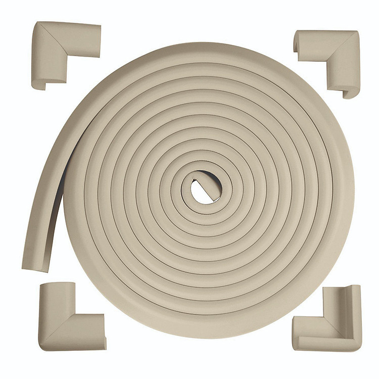 Bộ bọc cạnh bàn 5m và 4 miếng bọc góc bàn Babyhop (đã kèm băng dính), giúp bảo vệ bé yêu, chống va chạm cho hộ gia đình có trẻ em. Bảo vệ cho hộ gia đình có trẻ sơ sinh