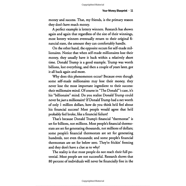 Secret Of Millionaire Mind