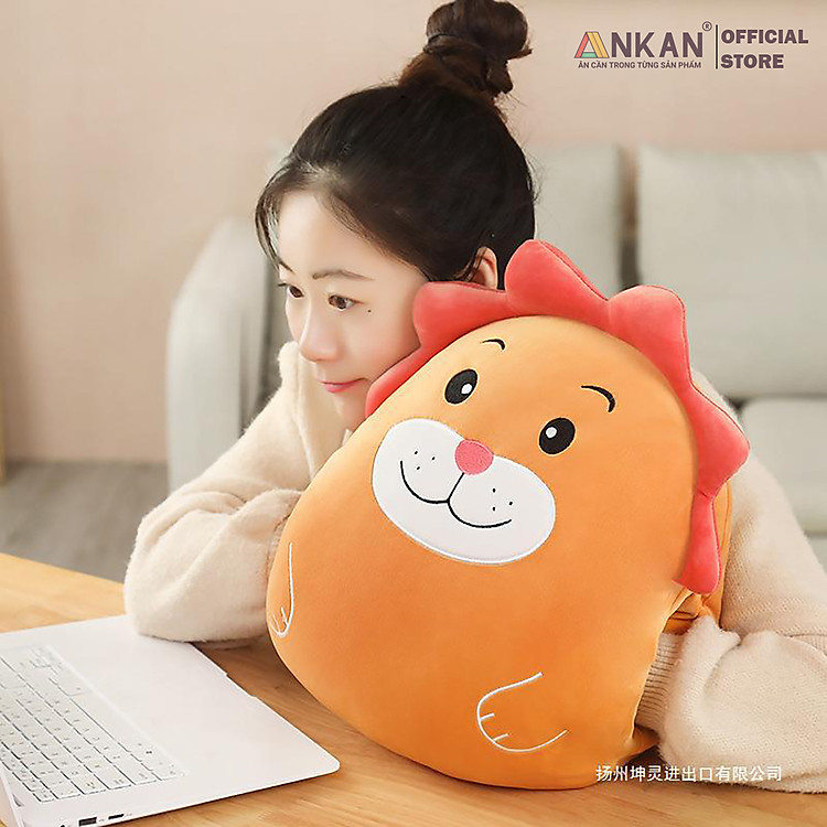 Bộ Chăn Gối 3 Trong 1 Sư Tử Chính hãng Giá rẻ - Hình ảnh 3