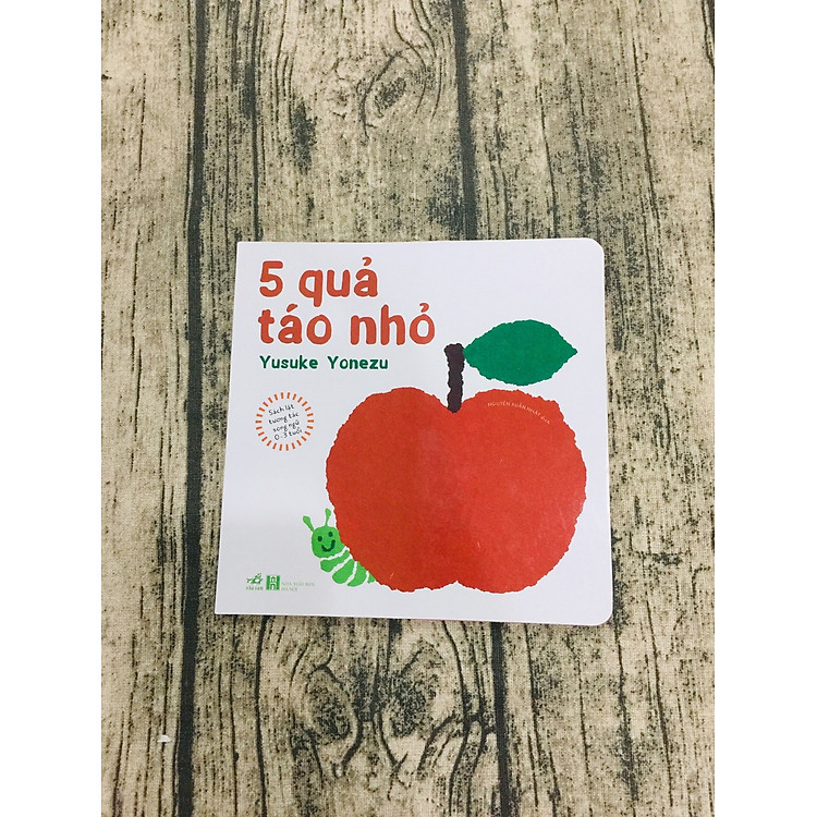 Sách Lật Tương Tác Song Ngữ – 0-3 Tuổi – 5 Quả Táo Nhỏ