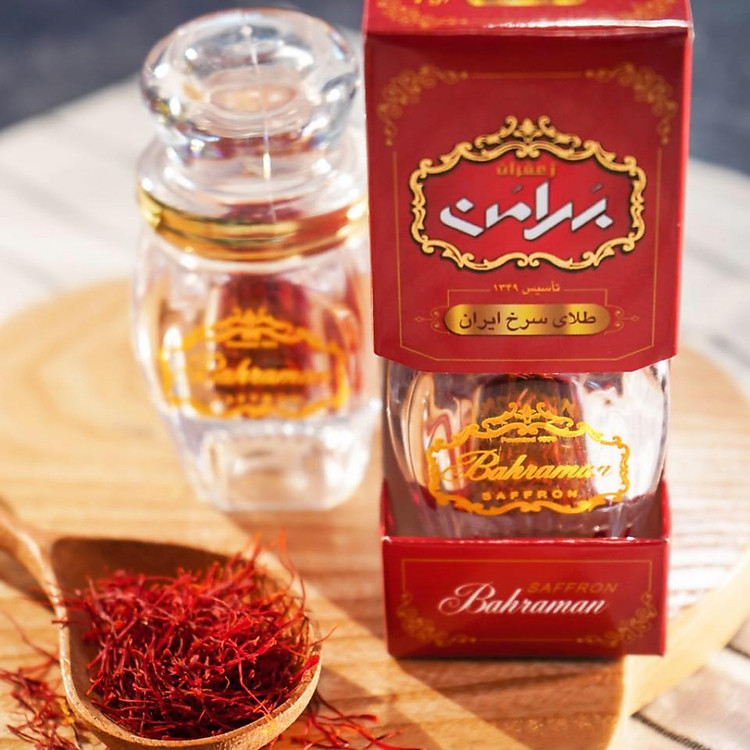 Nhụy Hoa Nghệ Tây Saffron Bahraman lo 1gam