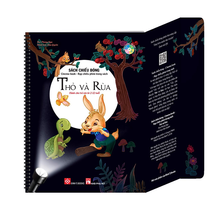 Chiếu Bóng - Cinema Book - Rạp Chiếu Phim Trong Sách - Thỏ Và Rùa - Ảnh 2