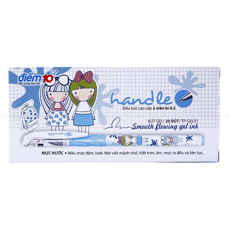 Hộp 20 Bút Gel Thiên Long TP - GEL01
