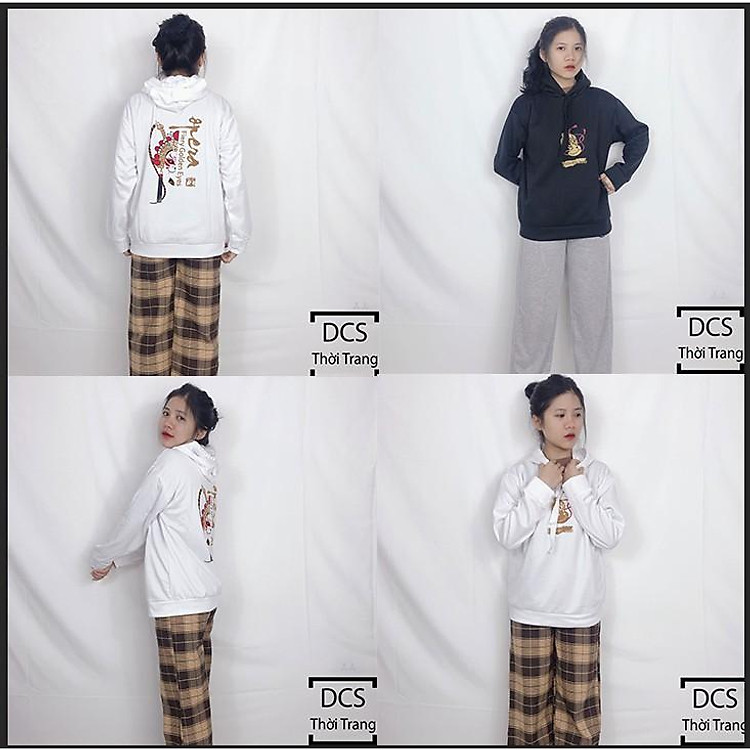 Áo Nỉ F Love Chất Liệu Nỉ Lì Hình In 3D Sắc Nét Xưởng May DCS